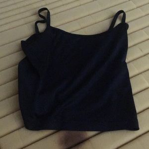 My Michelle Spaghetti Strap Top Black Size Large
